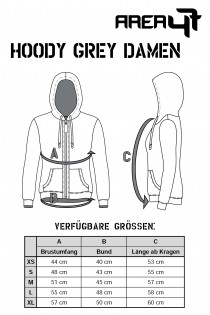 AREA 47 Hoody grey - Damen 2