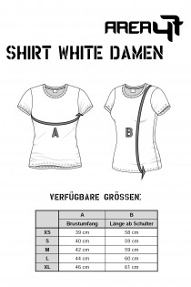 AREA 47 Shirt white - Damen 2