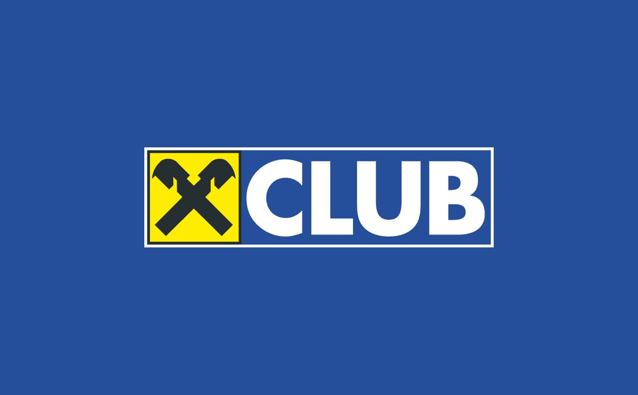 Raiffeisen Club logo – AREA 47 partner in Ötztal, Tyrol
